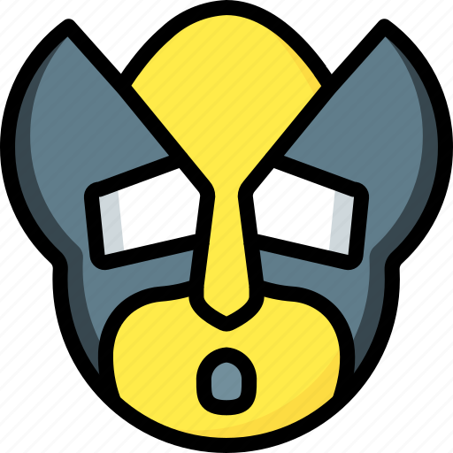 Emojis, emotion, face, oh, smiley, wolverine icon - Download on Iconfinder