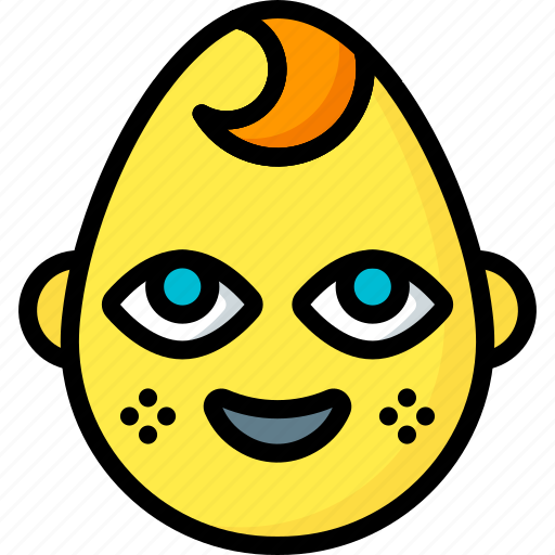 Baby, boy, emojis, emotion, face, smiley icon - Download on Iconfinder