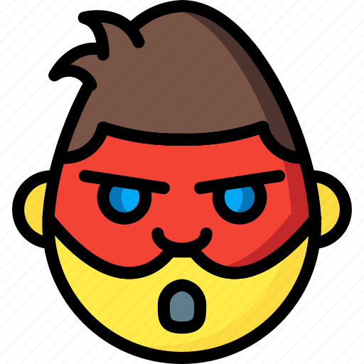 Emojis, emotion, face, man, masked, smiley icon - Download on Iconfinder