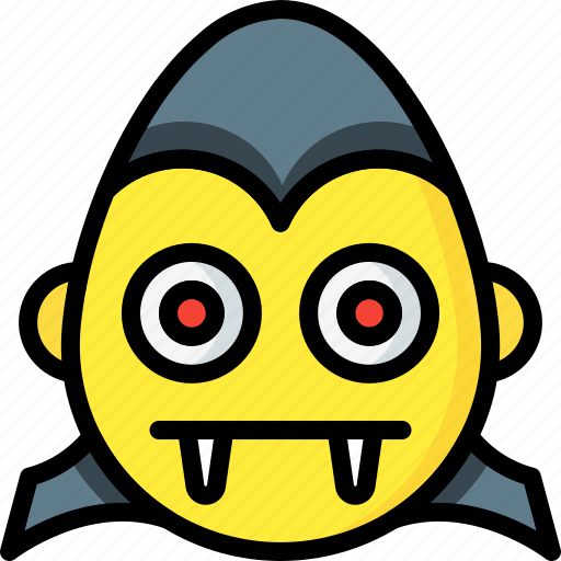 Count, dracula, emojis, emotion, face, smiley icon - Download on Iconfinder