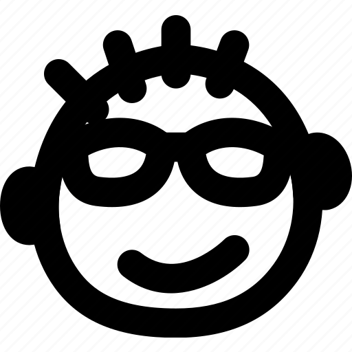 Emoji, emoticon, face, smug icon - Download on Iconfinder