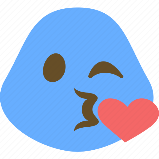Emoji, emotion, expression, kiss icon - Download on Iconfinder