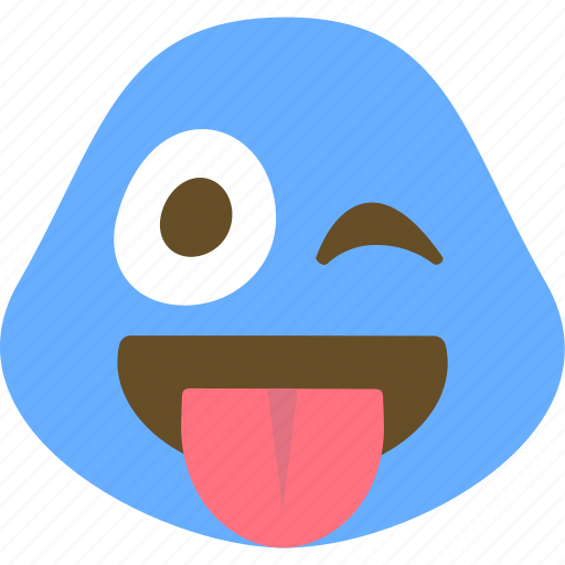 Childish, crazy, emoji, emotion icon - Download on Iconfinder