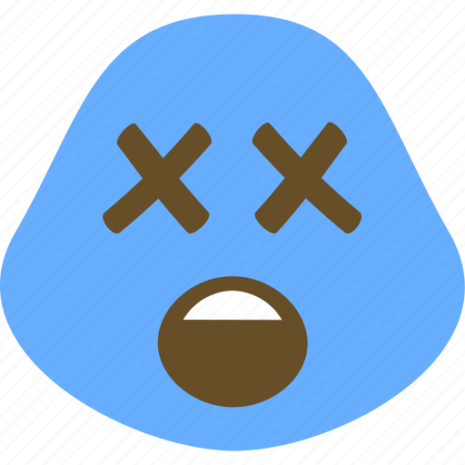 Dizzy, dull, expression, feeling icon - Download on Iconfinder