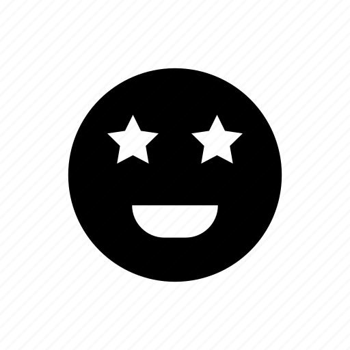 Emoji, emoticon, super star icon - Download on Iconfinder