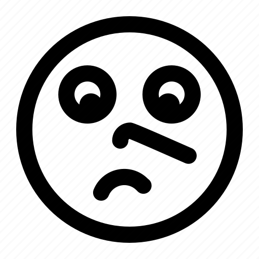 Lying, emoji, emoticon, expression, lie icon - Download on Iconfinder