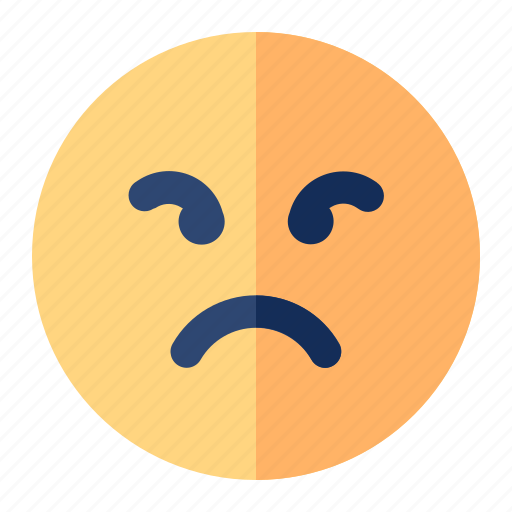 Angry, emoji, emoticon, expression, mad icon - Download on Iconfinder