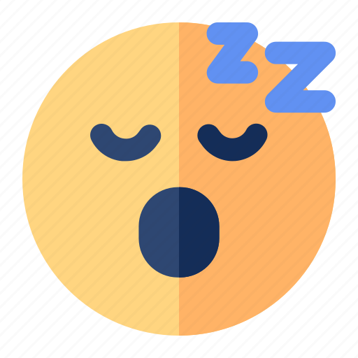 Sleeping, emoji, emoticon, expression, tired icon - Download on Iconfinder