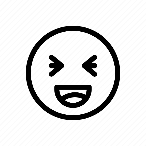 Emoji, emoticon, laugh icon - Download on Iconfinder