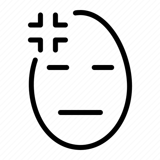 Disappointment, emoji, smileys, expression, emoticon, face, easter icon - Download on Iconfinder