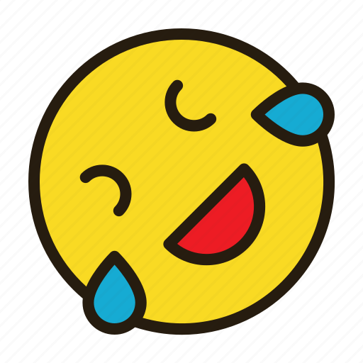 Cute, emoji, expression, funny, laugh icon - Download on Iconfinder