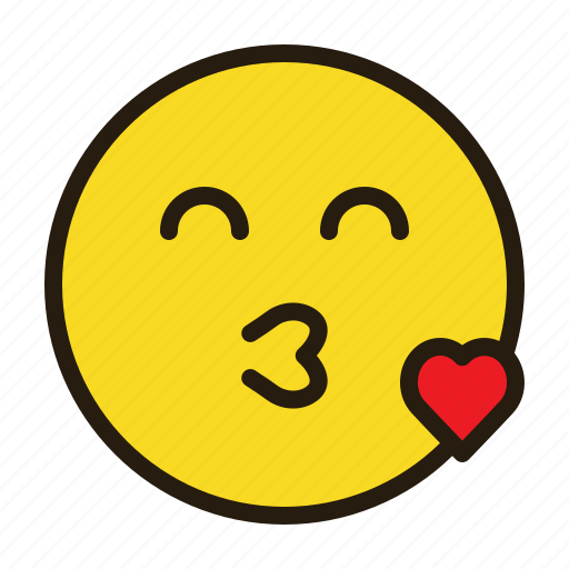 Emoji, kiss, love, lover, romantic, valentine icon - Download on Iconfinder