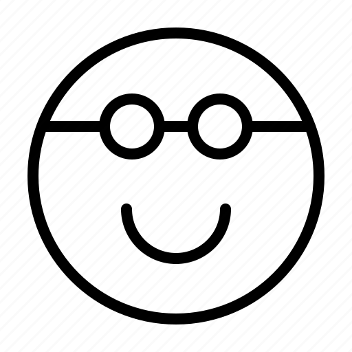Cool, emoji, emoticon, fun, glasses icon - Download on Iconfinder