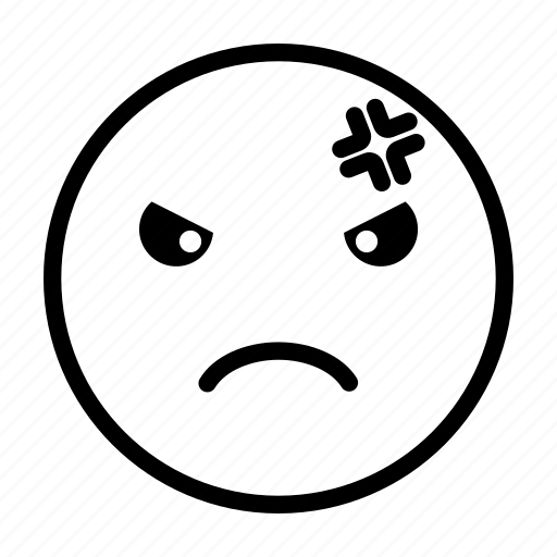 Mad, angry, furious, anger icon - Download on Iconfinder