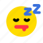 sleepy, sleep, sleeping, drooling, emoji, smiiley, emoticon 