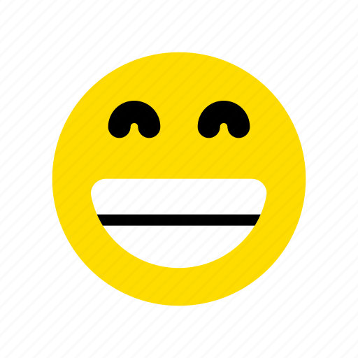 Smile, happy, wide, glad, emoji, smiiley, emoticon icon - Download on Iconfinder