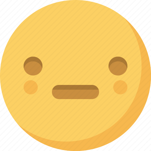 Dull, emoticon, emotion, expression, face, smiley, emoticons icon - Download on Iconfinder