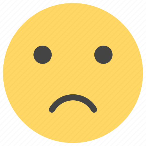 Dissapointed, emoticons, sad, smiley, unhappy icon - Download on Iconfinder