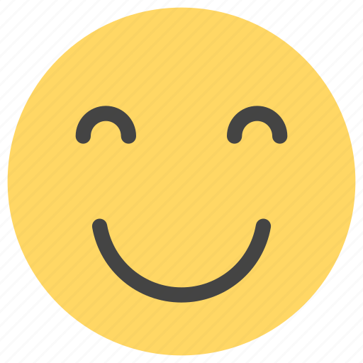 Cheerful, emoticons, happy, positive, satisfied, smile, smiley icon - Download on Iconfinder