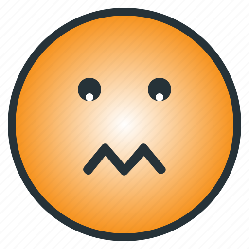 Disappoint, emoticon, sad, worry, emoji, depressed, shocked icon - Download on Iconfinder