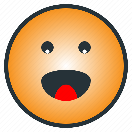 Emoticon, happy, laugh, pleasant, smile, emoji, enjoyful icon - Download on Iconfinder