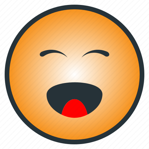 Emoticon, happy, laugh, pleasant, smile, emoji, cheerful icon - Download on Iconfinder