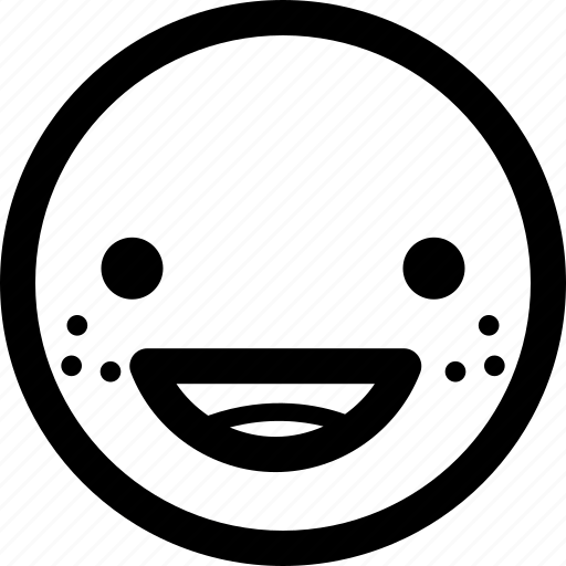 Smile, emoticon, emotion, expression, face, happy, smiley icon - Download on Iconfinder