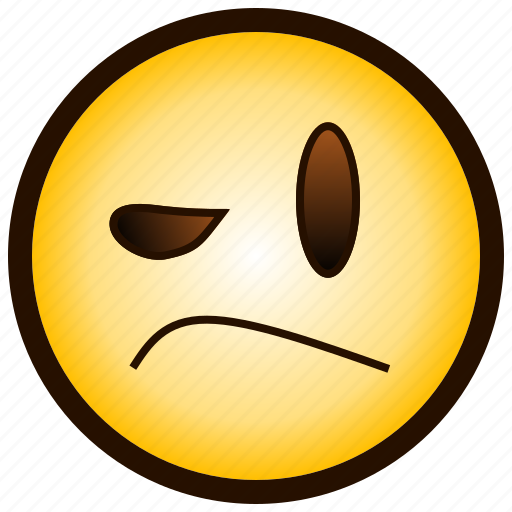 :-/, :-\, color, emoji, emotion, misunderstanding, smiley icon - Download on Iconfinder