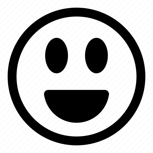 Smiley, face, laugh, expression, happy, emoticon, smile icon - Download on Iconfinder