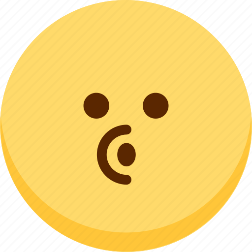 Blowing, emoji, emotion, expression, face, feeling icon - Download on Iconfinder