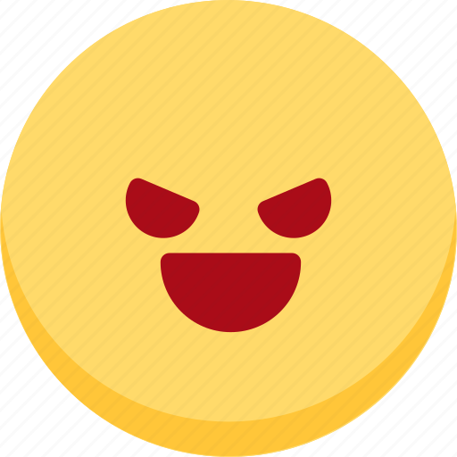 Emoji, emotion, evil, expression, face, feeling icon - Download on Iconfinder