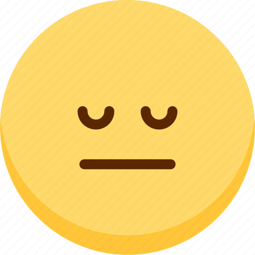 Emoji, emotion, expression, face, feeling, neutral icon - Download on Iconfinder