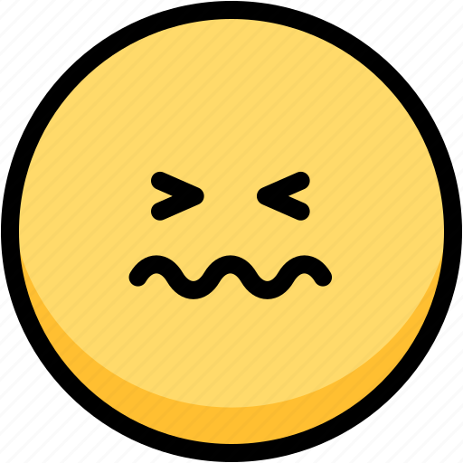 Confounded, emoji, emotion, expression, face, feeling icon - Download on Iconfinder