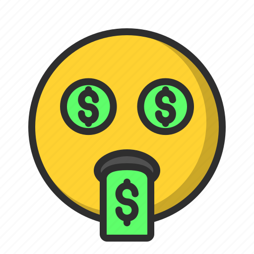Emoji, money, emoticon, smileys icon - Download on Iconfinder