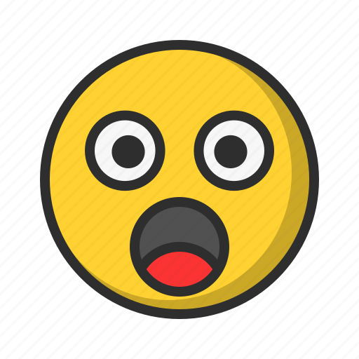 Emoji, face, shocked, suprised icon - Download on Iconfinder