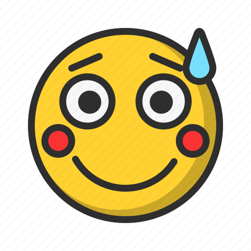 Emoji, face, emoticon, smileys, shy icon - Download on Iconfinder