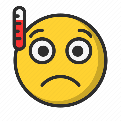 Emoji, sick, face, emoticon icon - Download on Iconfinder