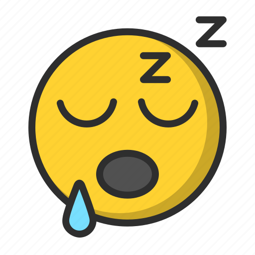 Emoji, rest, sleeping, emoticon, sleep icon - Download on Iconfinder