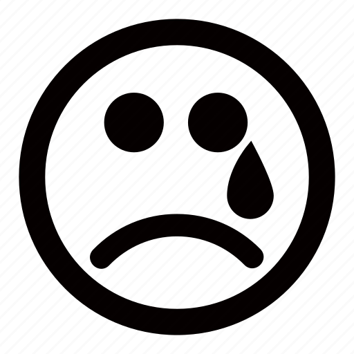 Cry, emoticons, sad, tear, unhappy icon - Download on Iconfinder