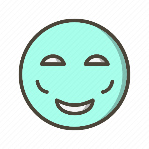Blush, emoticon, emoji icon - Download on Iconfinder