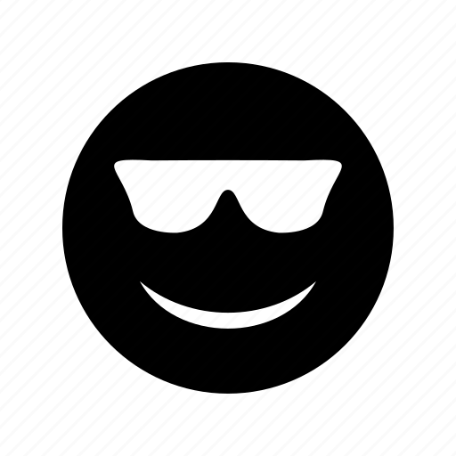 Cool, emoticon, emoji icon - Download on Iconfinder