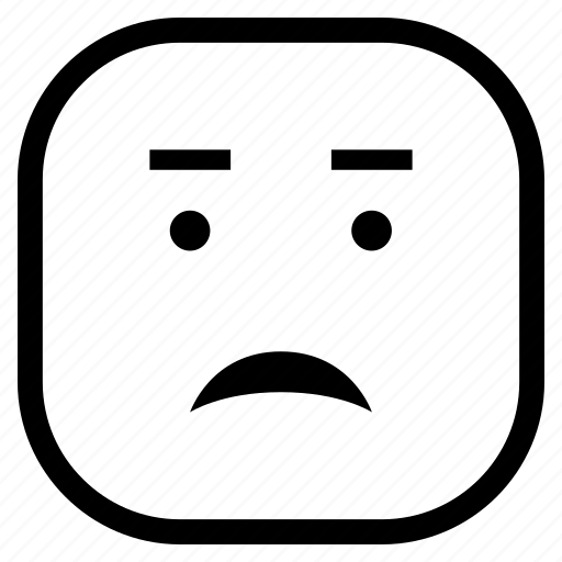 Bad, emoji, emoticon, sad icon - Download on Iconfinder