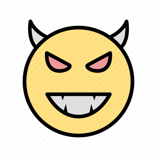 Devil, emoticon, smiley icon - Download on Iconfinder