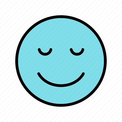 Calm, emoticon, smiley icon - Download on Iconfinder
