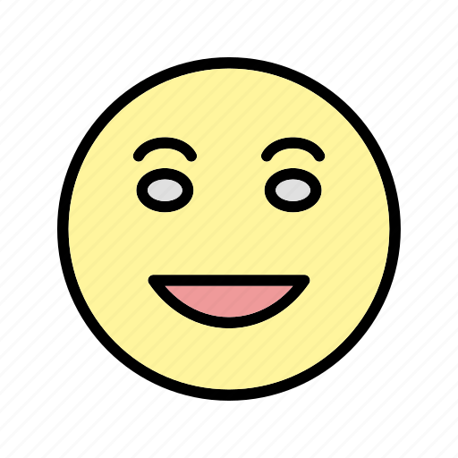 Emoticon, laughing, smile icon - Download on Iconfinder