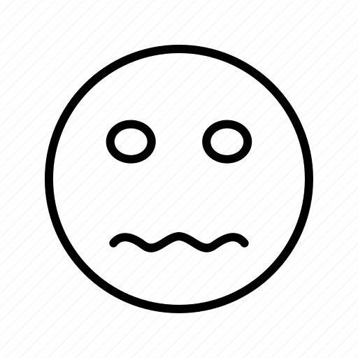 Emoticon, nervous, emoji icon - Download on Iconfinder
