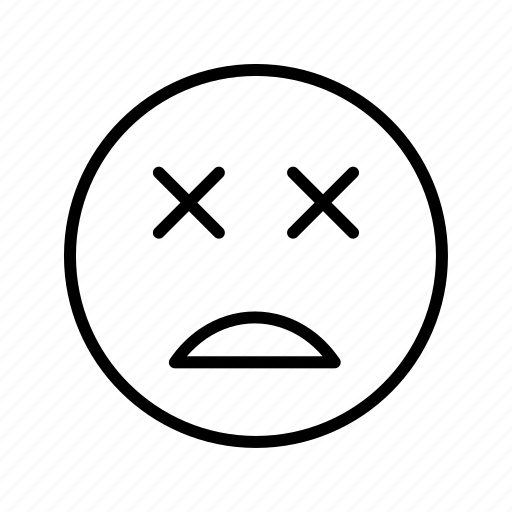 Dead, emoticon, emoji icon - Download on Iconfinder