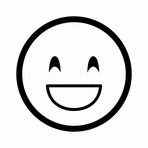 Emoticon, happy, laugh, smiley, like, love, mood icon - Download on Iconfinder