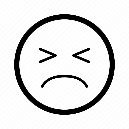 Emoticon, hate, smiley, emoji, expression, mood, sad icon - Download on Iconfinder