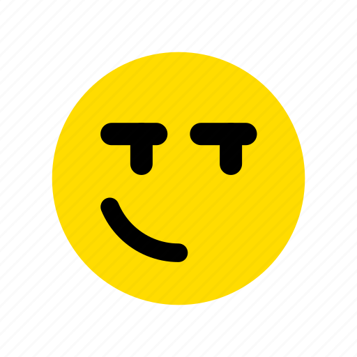 Smirk, smile, emoji, sarcasm, expression, insult, tease icon - Download on Iconfinder